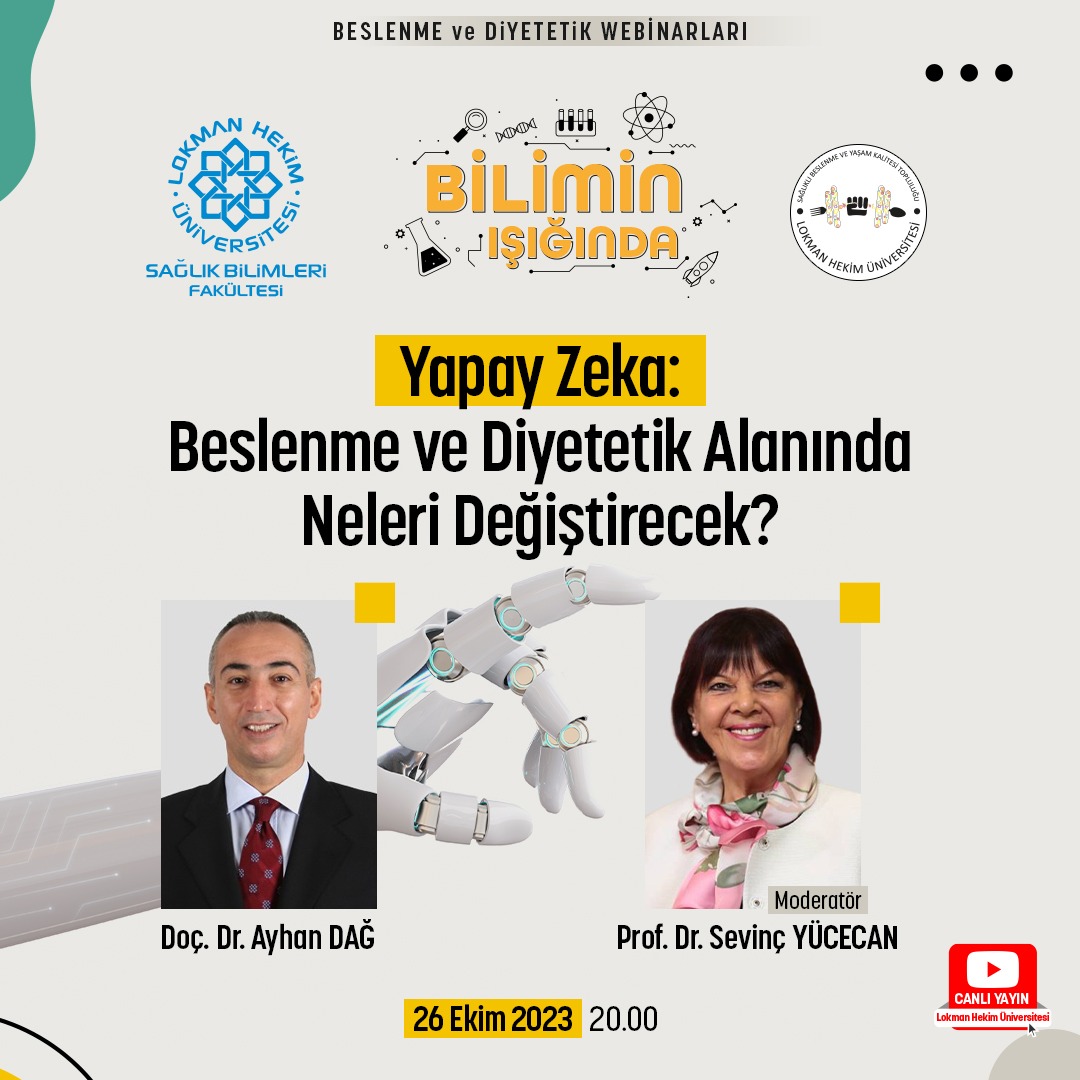 Yapay Zeka: Beslenme Ve Diyetetik Alanında Neleri Değiştirecek ...